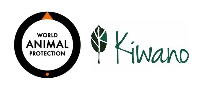 World Animal Protection and Kiwano company logos